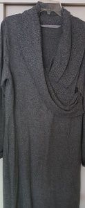 Athleta XL surplice wrap sweater dress